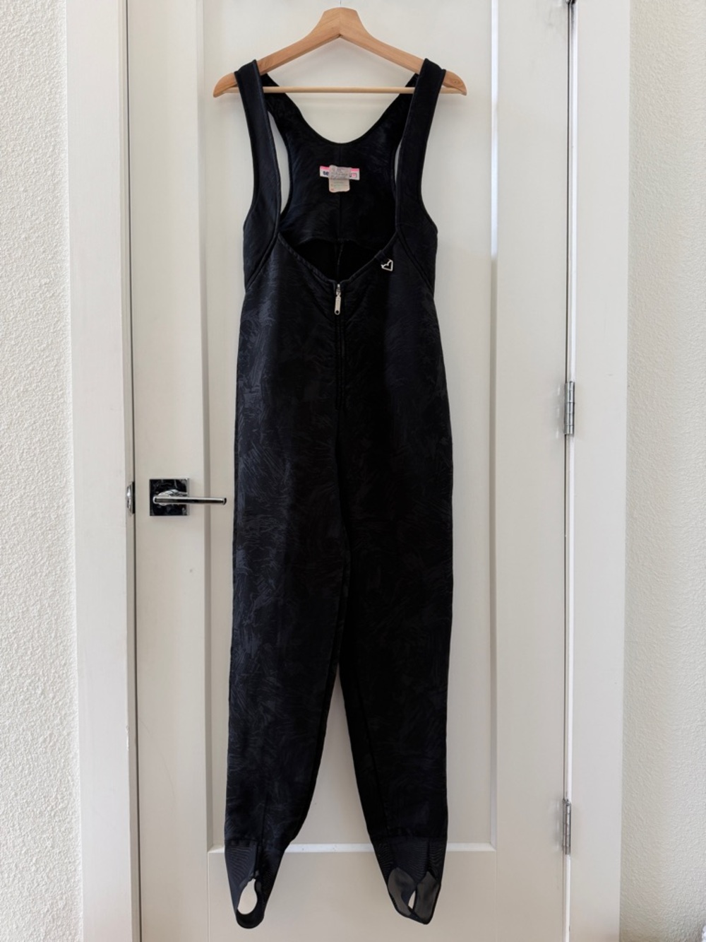 Vintage Obermeyer Ski Bib Overall Ski Suit With Stirrups Made in Austria Sz 10R